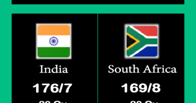 India vs. South Africa Final Match