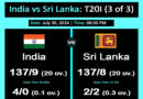 भारताचा श्रीलंका दौरा : भारत विरुद्ध श्रीलंका, तिसरा T20I सामना डिटेल्स | India’s Tour of Sri Lanka : India vs Sri Lanka 3rd T20I Match Details